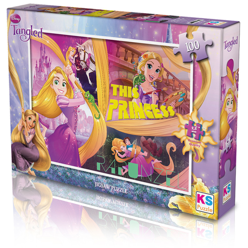 Puzzle Tangled Disney Channel, Ks Games 100pcs