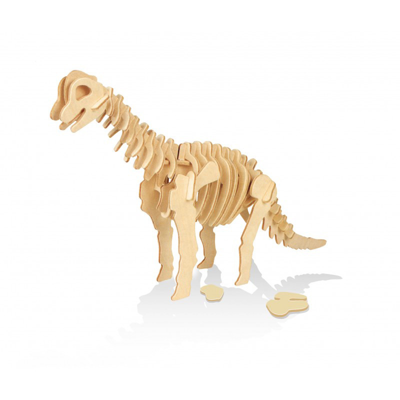 Dinosaure 3D à Assembler : Brachiosaurus - Buki