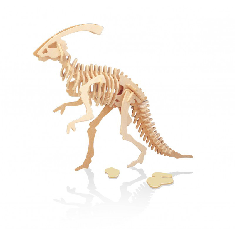 Dinosaure 3D à Assembler : Parasaurolophus - Buki