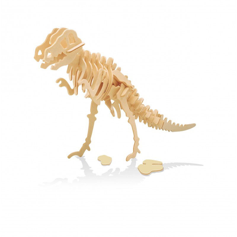 Dinosaure 3D à Assembler : Tyrannosaurus - Buki