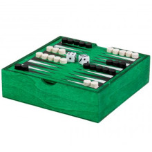 Mini Coffret Backgammon En Bois, Tactic 2