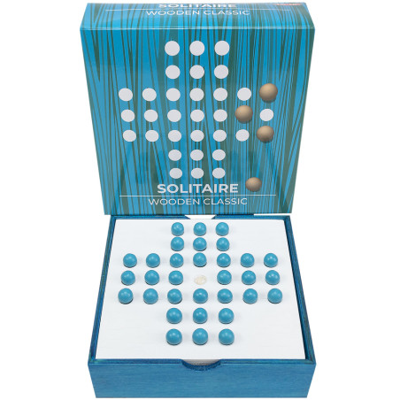 Mini Coffret Solitaire En Bois, Tactic