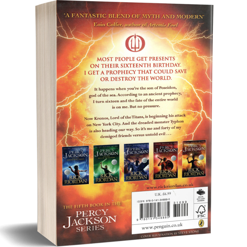 Percy Jackson and the Last Olympian (Book 5) - Rick Riordan