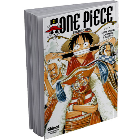 One Piece, FR Tome 2, Luffy versus la bande à Baggy !!