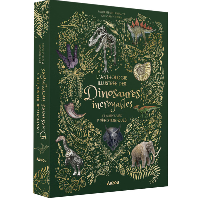 L'Anthologie Illustrée des Dinosaures Incroyable et Autres Vies Préhistoriques - Auzou