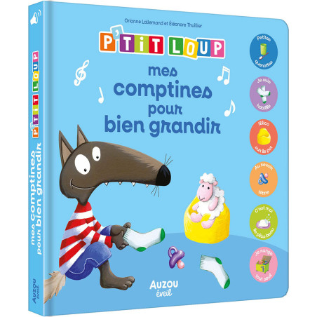 P'tit Loup - Mes comptines - Pour Bien Grandir - Auzou