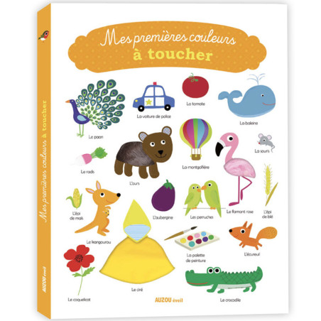 Mes Premières Couleurs à Toucher - Auzou Eveil