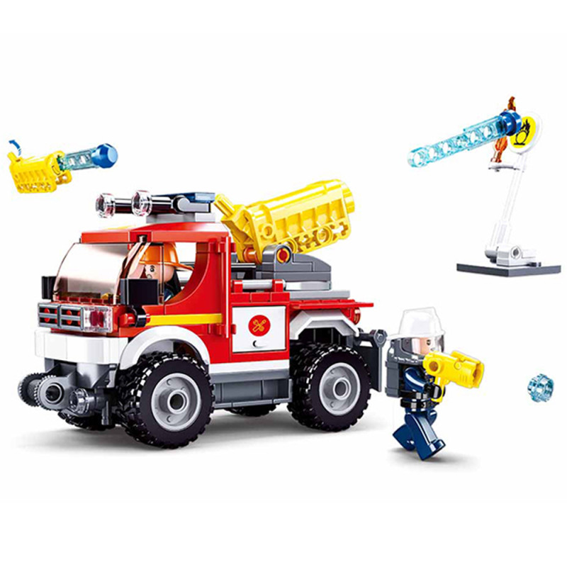 Véhicule De Pompiers Tout-Terrain, Sluban - Réf. M38-B0965 thumbnail