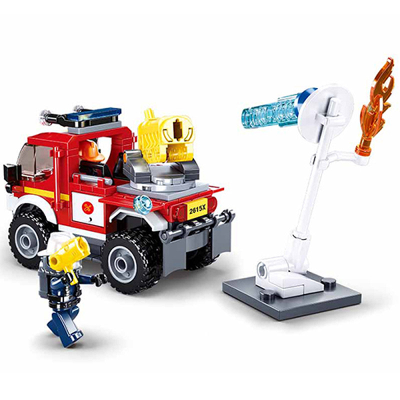 Véhicule De Pompiers Tout-Terrain, Sluban - Réf. M38-B0965 thumbnail