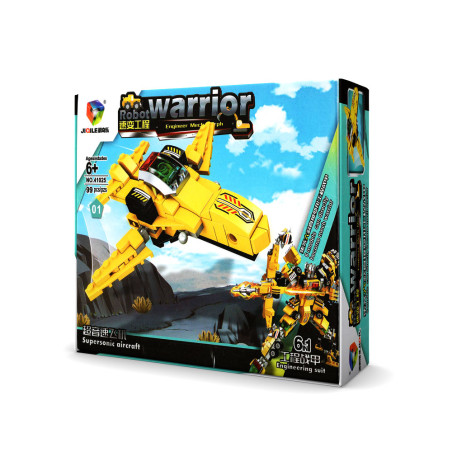 Robot Worrior - Engineer Mech Morph - Jiqile