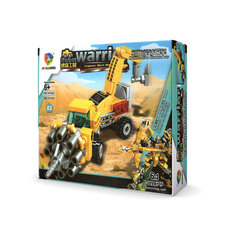 Robot Worrior - Engineer Mech Morph - Jiqile