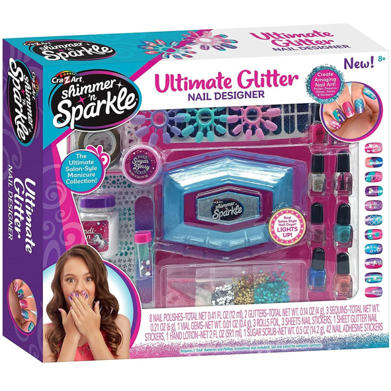 Ultimate Glitter Nail Designer, Cra-Z-Art - Shimmer'n Sparkle