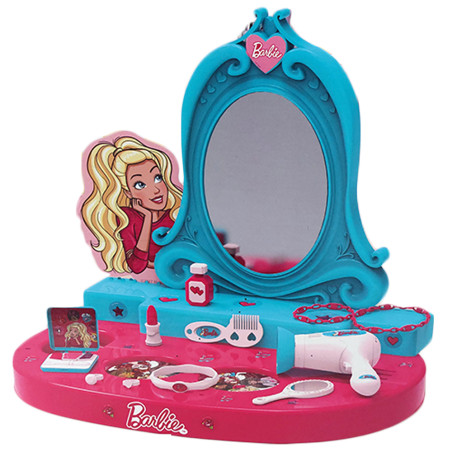 Coiffeuse Avec Accessoires Barbie, Bildo
