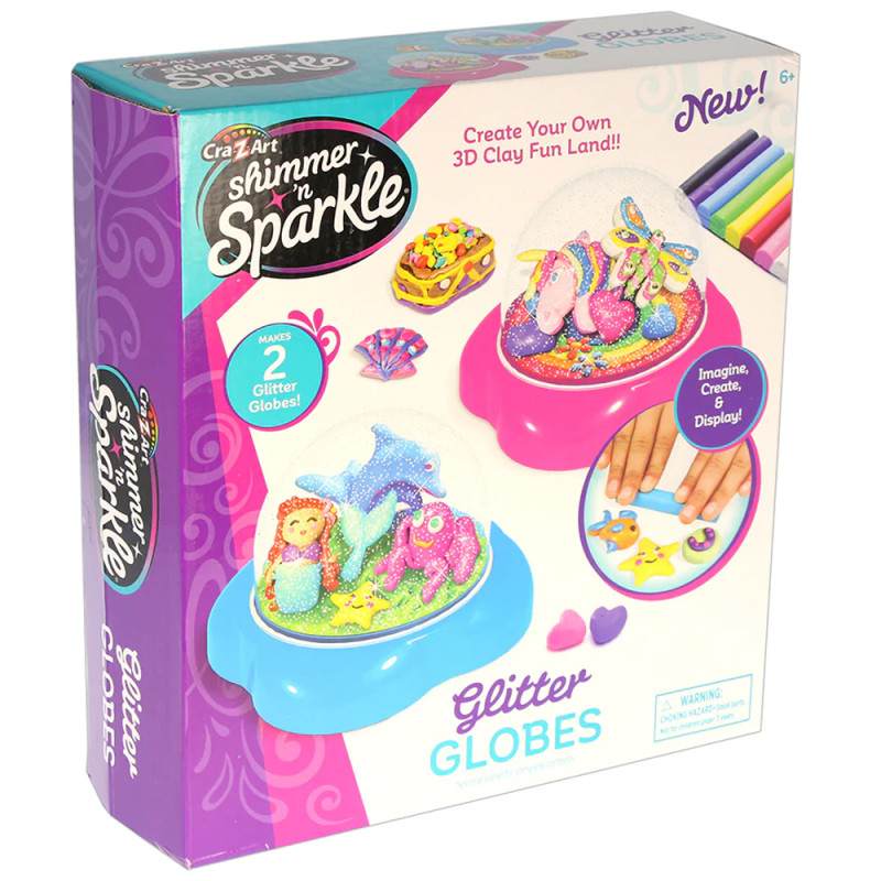 Glitter Globes, CraZart - Shimmer N' Sparkle