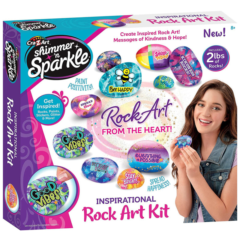 Kit De Fabrication Art Rupestre Inspiré, Cra-Z-Art - Shimmer 'N Sparkle