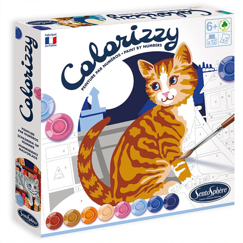 Colorizzy Peinture Par Numéros, Chats - Sentosphère