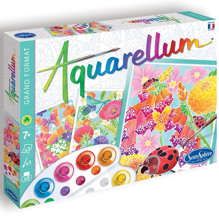 Aquarellum, Dans Les Fleurs - SentoSphère