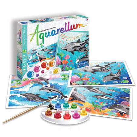Aquarellum, Dauphins - SentoSphère