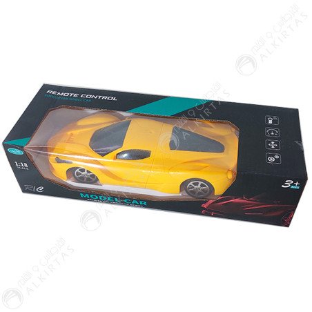 Voiture Télécommandées Jaune - 22 Cm