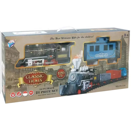Classic Train 21 pcs, MM - NO.YY-516