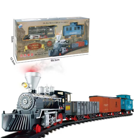 Classic Train 21 pcs, MM - NO.YY-516