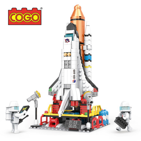 Jeu de Construction Navette Spatiale 404pcs - COGO 4421