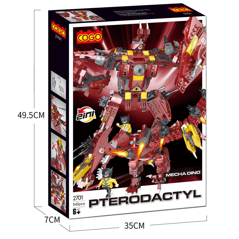 Jeu de Construction Dinosaure Pterodactyl 545pcs - COGO 2701 thumbnail