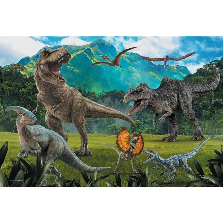 Puzzle 100 Pcs, Parc Jurassique - Trefl