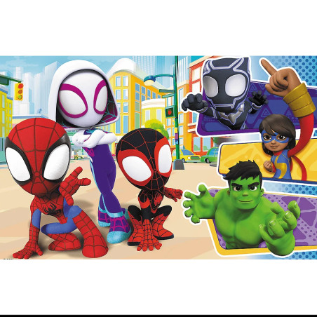 Puzzle 300 Pcs, Spiday Et Ses Amis - Trefl