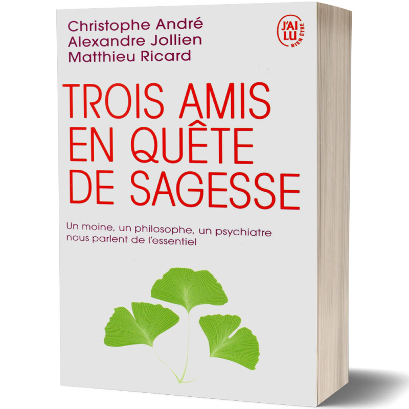 Trois Amis en Quête de Sagesse - Christophe André, Alexandre Jollien, Matthieu Ricard