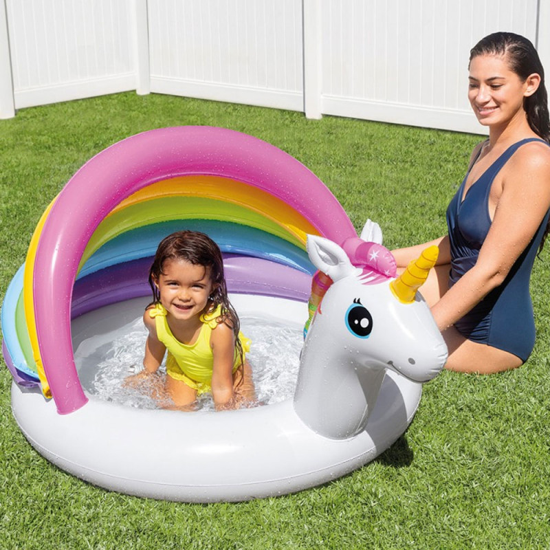 Piscine Bébé Gonflable Licorne - Intex