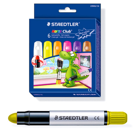 CRAYONS GEL STD P6
