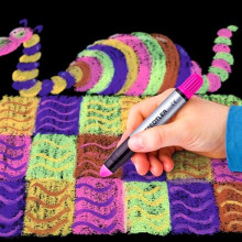 CRAYONS GEL STD P6 2