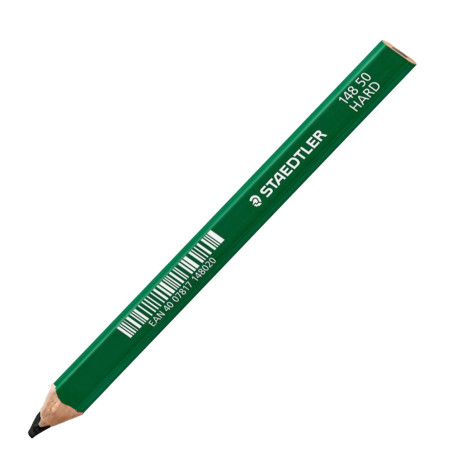 Crayon Noir - STAEDTLER - Charpentier - Dur / Hard - 148 50