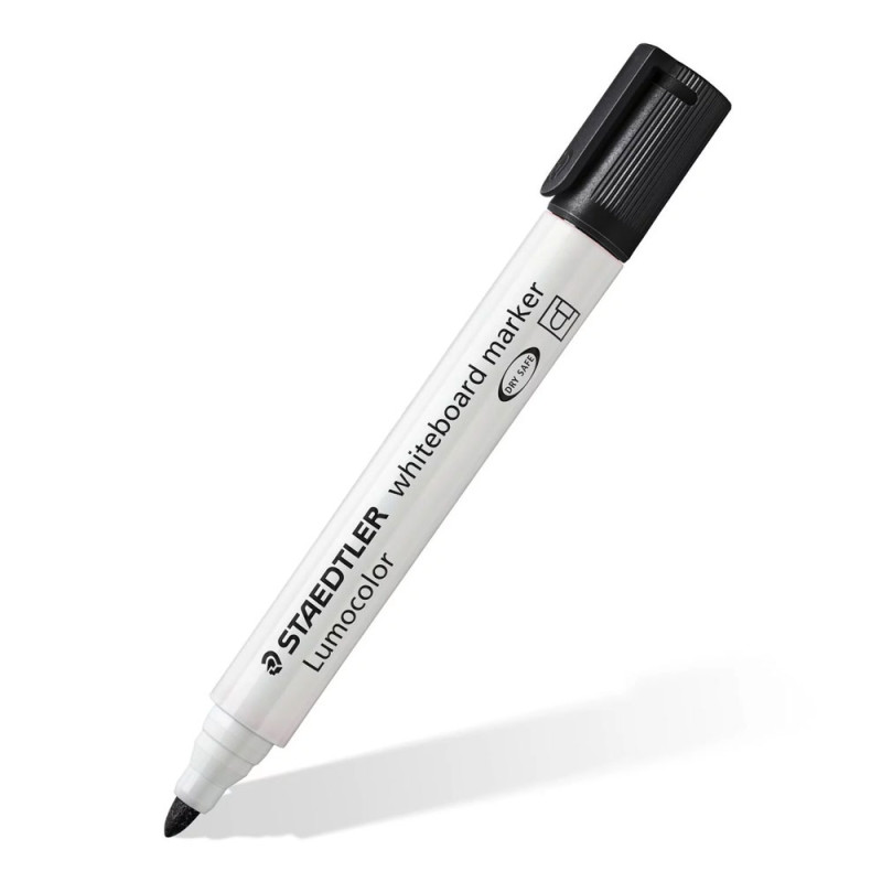 Marqueur Pour Tableau Blanc - NOIR - Pointe Biseautée - STAEDTLER - Lumocolor® (351-9)