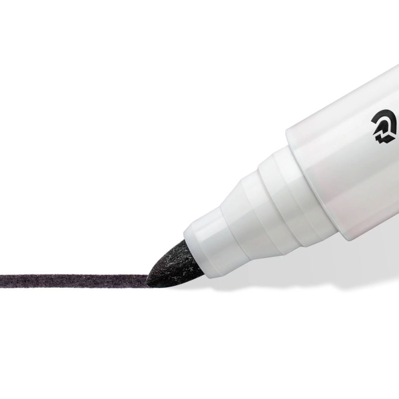 Marqueur Pour Tableau Blanc - NOIR - Pointe Biseautée - STAEDTLER - Lumocolor® (351-9)