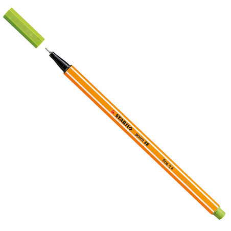 Stylo Feutre Pointe Fine 88 Vert Pomme - Stabilo