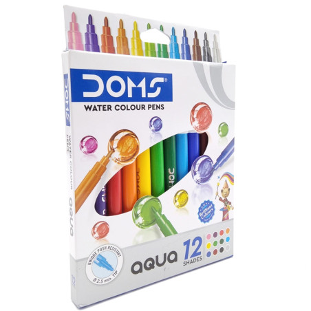 Set de 12 Feutres Aquarelle - Doms