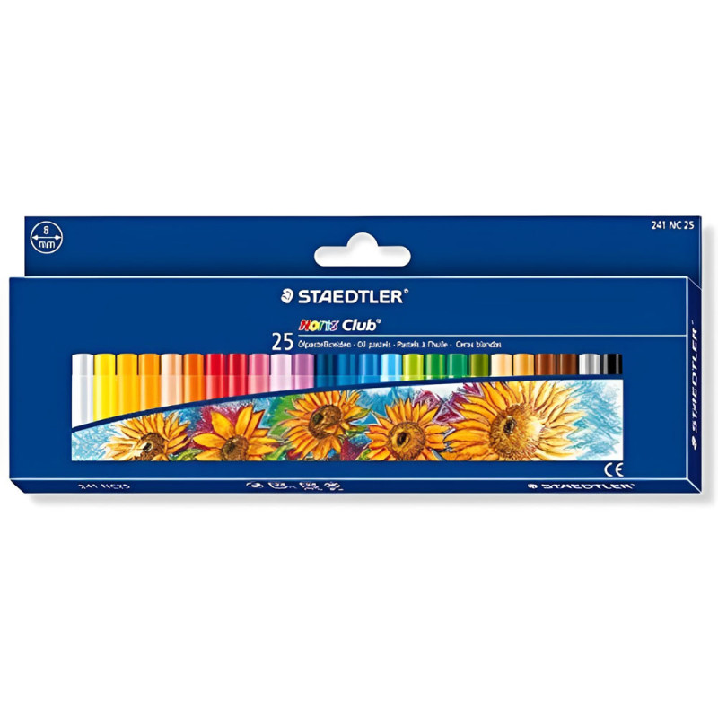 Set de 25 Crayons Pastel à L'huile - STAEDTLER - Réf.241NC25