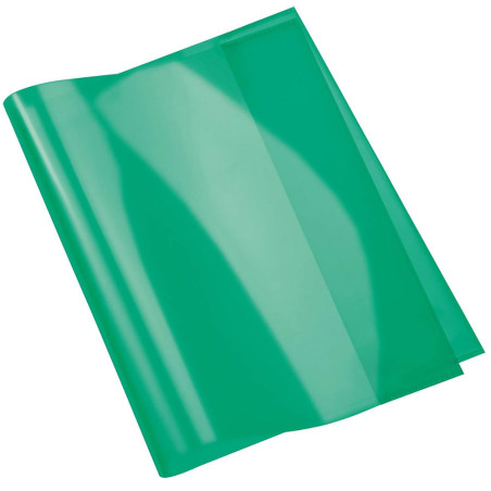 Protège-Cahier En PVC Cristal A4, Vert - Purple
