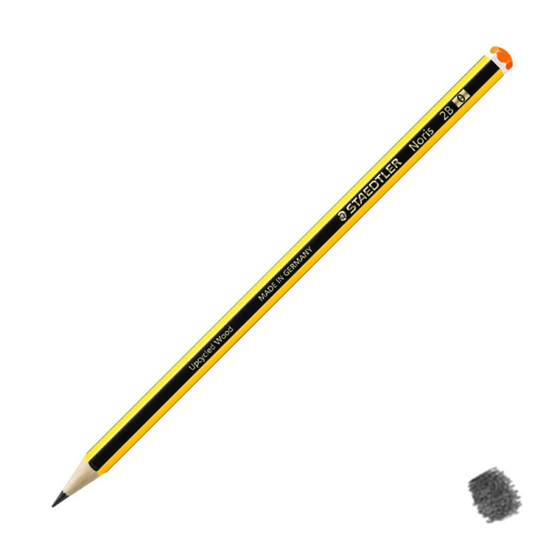 Crayon Graphite Noir - STAEDTLER - 2B/N°0 - Noris® - Art Nr.120