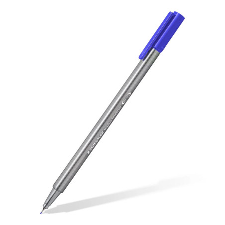 Stylo Feutre Fin Triangulaire - Bleu - STAEDTLER - Triplus® Fineliner 334