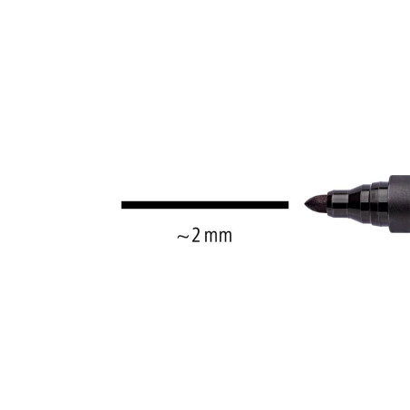 Marqueur Permanent Lumocolor Pointe Ogive, Violet - Staedtler