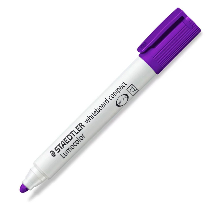 Marqueur Pour Tableau Blanc - Violet - Pointe Biseautée - STAEDTLER - Lumocolor® (351-6)