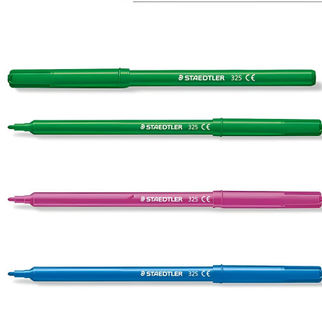 Feutres - STAEDTLER - 12 Couleurs - 325 C12
