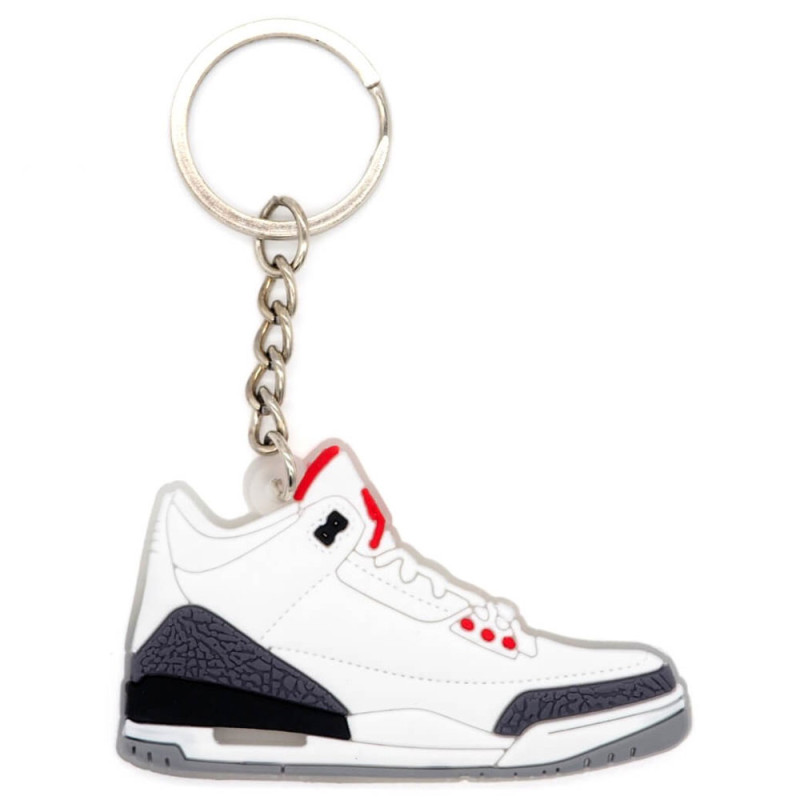 Porte-Clés Jordan 3 OG White Cement