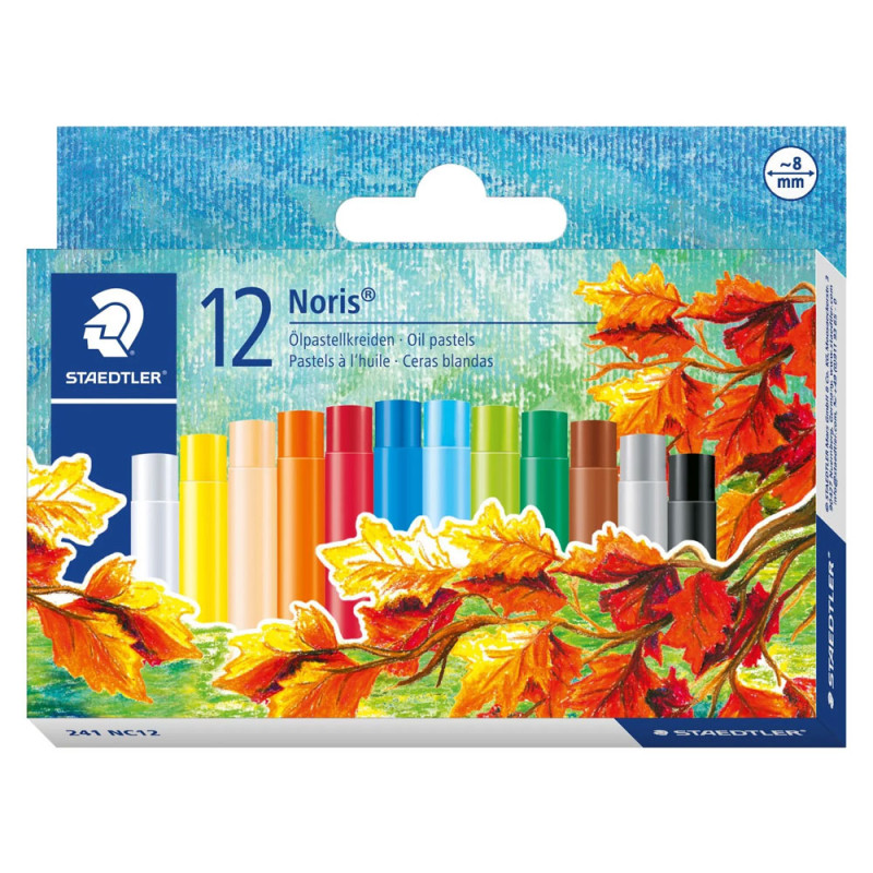 Set de 12 Crayons Pastel à L'huile - STAEDTLER - Réf.241NC12