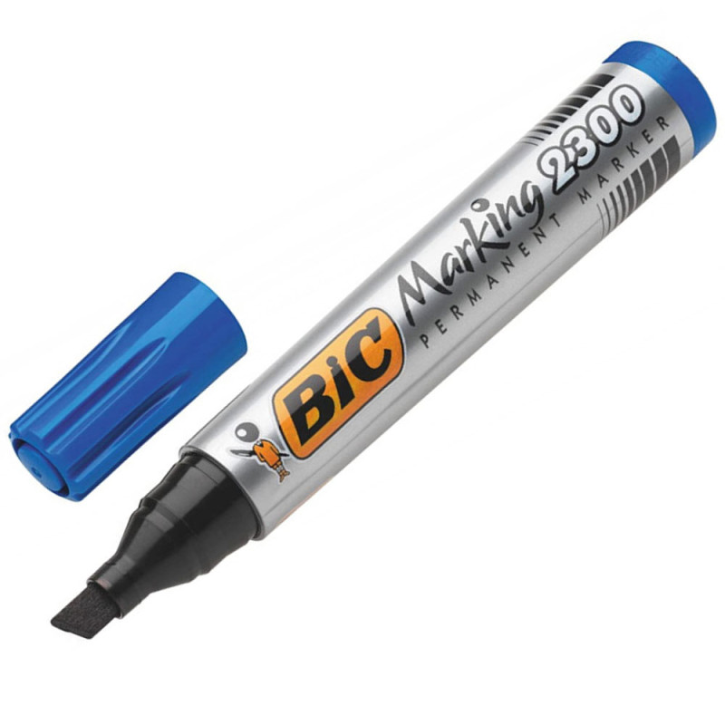 Marqueur Bleu Permanent Making 2300 - Bic
