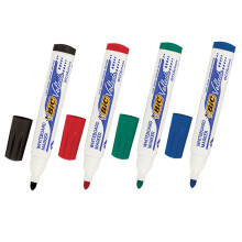 Marqueur Tableau Effaçable Noir - Bic 2