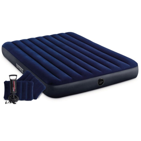 Matelas Gonflable Classic Downy Large 2 Personnes - Intex 64765